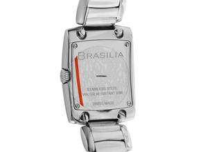 Thumbnail von Ebel Brasilia Stahl Diamanten Perlmutt Ref.E9976M2S 2007 Full Set wie Neu Vintage