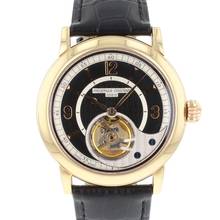 Thumbnail von Frederique Constant Manufacture Heart Beat Yellow Gold Black Dial Limited Edition </h1>