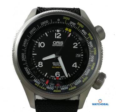  Oris Big Crown ProPilot Altimeter mit Meter 01 733 7705 4164-Se