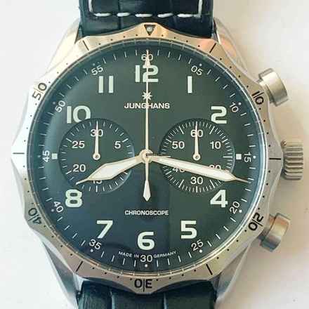  Junghans Meister Pilot Chronoscope FULL SET 