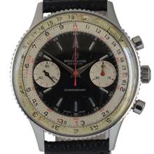 Thumbnail von Breitling Chronomat 808 Venus 175 black dial 1960’s </h1>