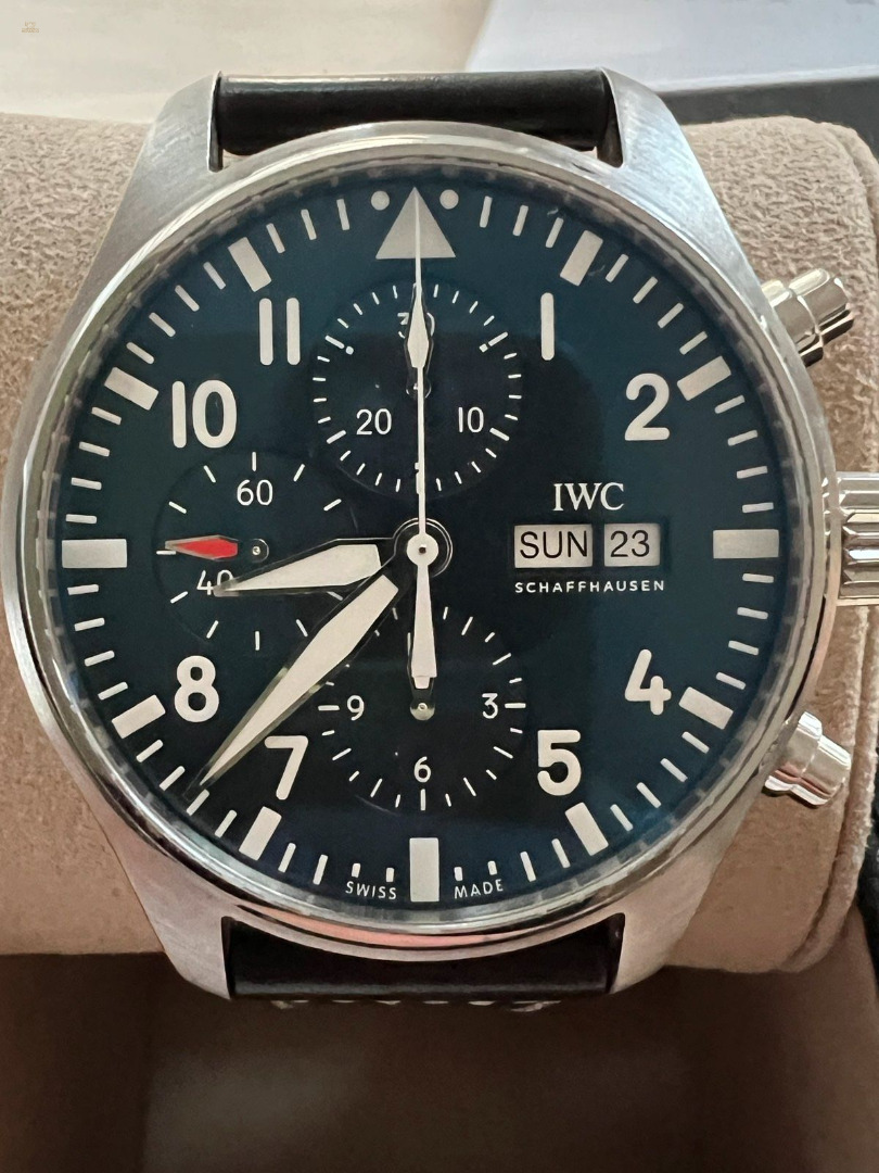 IWC Fliegerchrono Le Petit Prince Blau 43 mm
