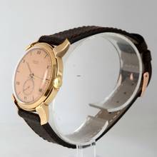 Thumbnail von Rolex Cellini Chronometer 3783 salmon dial rose gold 9KT automatic 1939’s </h1>