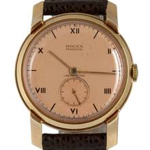 Thumbnail von Rolex Cellini Chronometer 3783 salmon dial rose gold 9KT automatic 1939’s </h1>