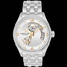 Thumbnail von Hamilton Jazzmaster Open Heart H32705151 - Jazzmaster Automatic Silver Dial Stainless Steel Men's Watch </h1>