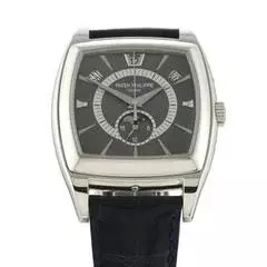 Thumbnail von Patek Philippe Gondolo Rectangular Platin Ref.5135 </h1>
