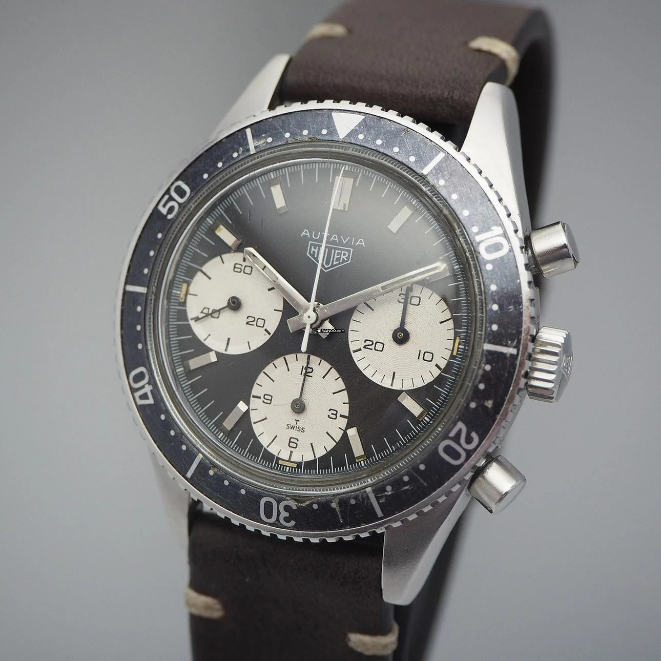 Heuer Autavia Chronograph 2446 Vintage Valjoux 72 ca.1966