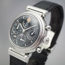 Thumbnail von IWC Da Vinci Perpetual Calendar 3750 Ewiger Kalender Perpetual Calendar Stahl Box+Papiere Full Set Box und Papiere