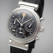 Thumbnail von IWC Da Vinci Perpetual Calendar 3750 Ewiger Kalender Perpetual Calendar Stahl Box+Papiere Full Set Box und Papiere