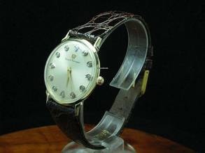 Thumbnail von Girard Perregaux 14kt 585 Gold Handaufzug Herrenuhr Mit Diamant Besatz Ref B1977 </h1>