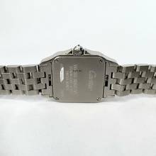 Thumbnail von Cartier Santos Demoiselle 2698 Quartz 20mm Steel 1.10TCW Diamond Watch </h1>