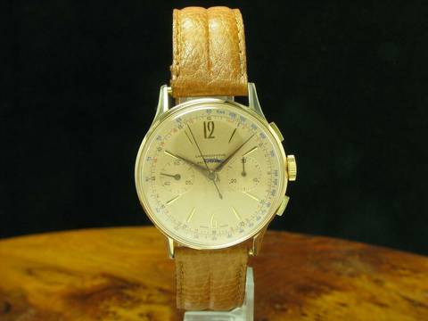  Chronographe Suisse Cie 18kt Rotgold Handaufzug Herrenuhr / Kaliber 51 </h1> 