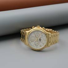 Thumbnail von Ebel Quantieme Perpetual Calendar Chronograph gold 18KT 1990’s TOP Condition Full Set