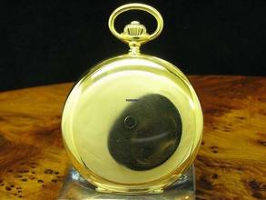 Thumbnail von J. Assmann 14kt 585 Gold Savonette Sprungdeckel Taschenuhr </h1>