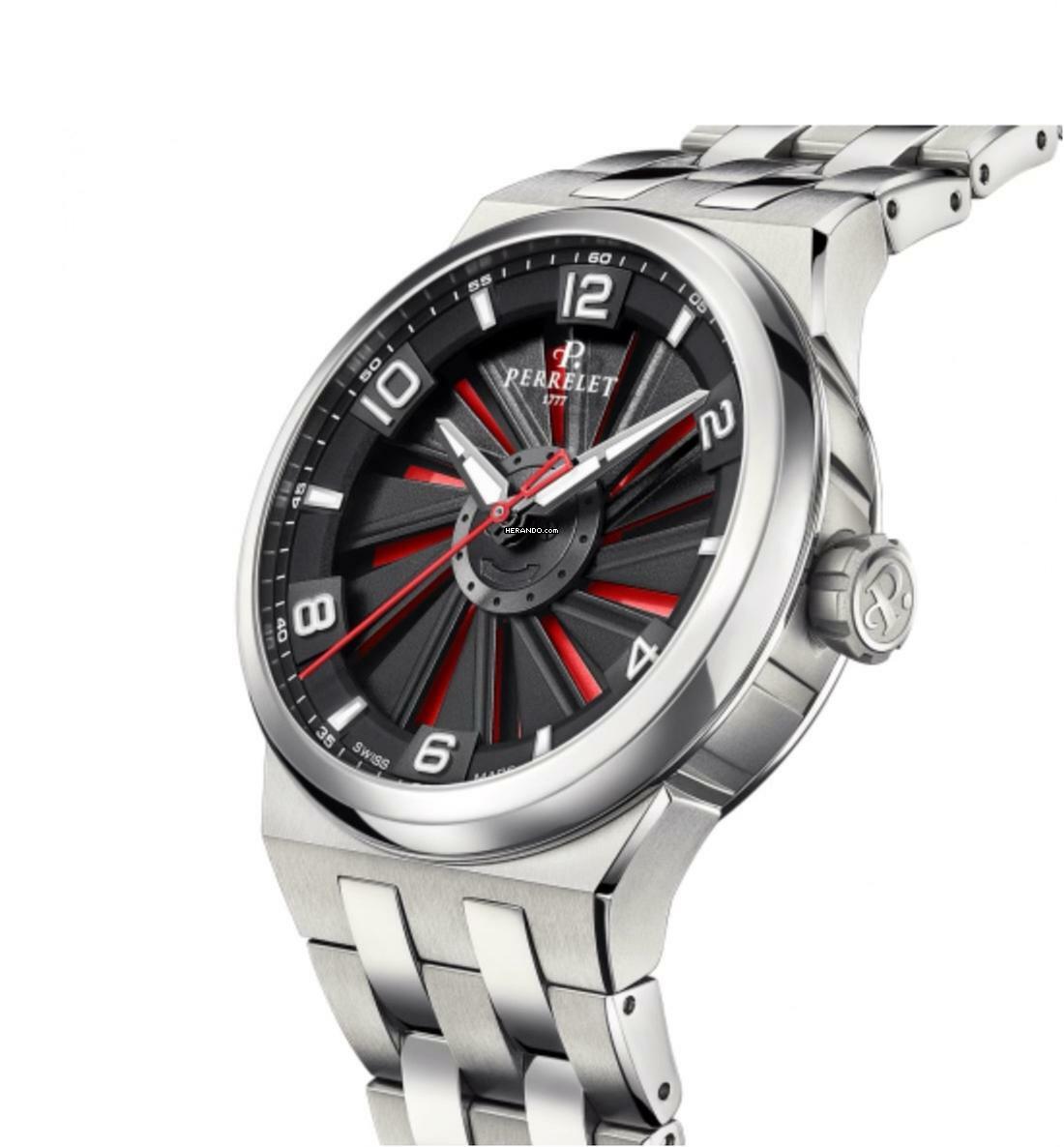 Thumbnail von Perrelet Turbine 41 Full Titanium in 4 verschiedenen Farben verfügbar