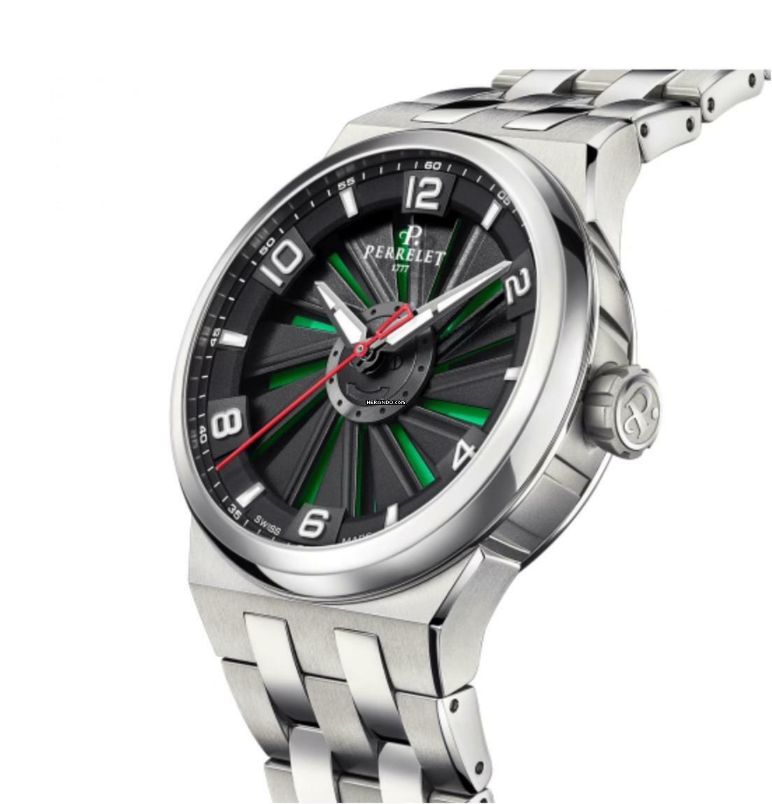 Thumbnail von Perrelet Turbine 41 Full Titanium in 4 verschiedenen Farben verfügbar