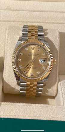 Rolex Datejust 36 mm mit Diamantzifferblatt