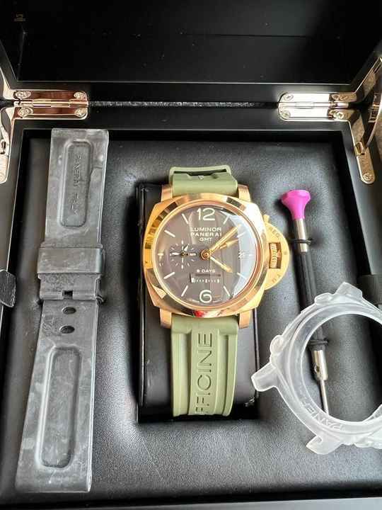 Panerai Luminor Marina 1950 8 Day’s GMT Rosegold