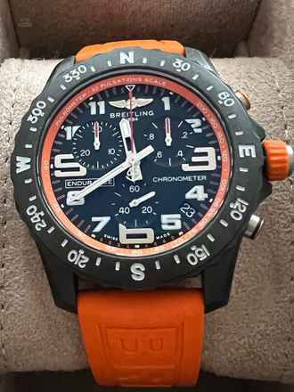 Breitling Endurance Orange 44mm neu