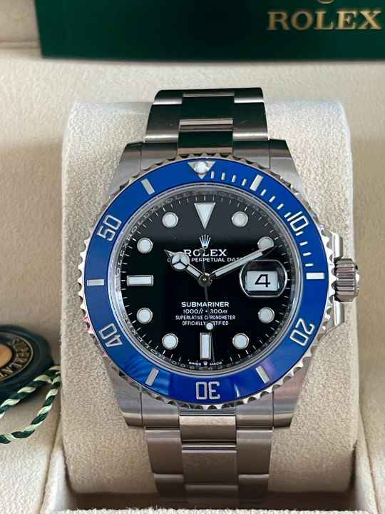 Rolex Submariner Weißgold aus 2022 LC 100