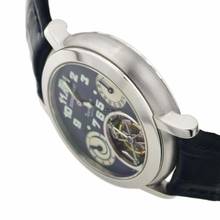 Thumbnail von Audemars Piguet Jules Audemars Tourbillon Platinum back winder blue dial very rare </h1>