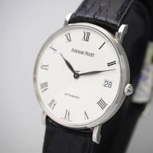 Thumbnail von Audemars Piguet Automatic 14682S Calatrava Roman dial limited Edition Stahl/Leder