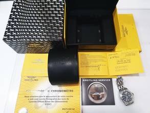 Thumbnail von Breitling Galactic 41 grey Dial Full Set