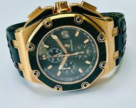 Thumbnail von Audemars Piguet Royal Oak Offshore Chronograph Juan Pablo Montoya FULLSET </h1>