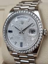 Thumbnail von Rolex Day-Date 40 40mm 228349RBR-0036 White gold - Diamond-paved dial NEW 7-2023 WITH VAT 21%