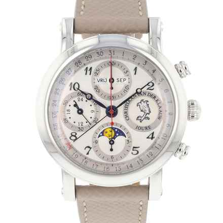  Christiaan v.d. Klaauw Ariadne Steel Silver Dial </h1> 