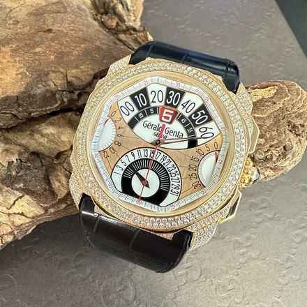  Gérald Genta Octo Chrono Quattro - UNIKAT - FULL SET 2008 - Ref. OQC.Z.50.581.CN.BD </h1> 