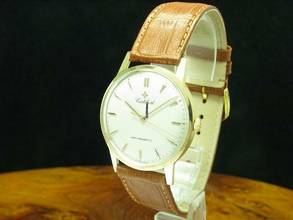 Thumbnail von Cortébert 14kt 585 Gold Anti-magnetic Handaufzug Herrenuhr / Ref 9511 </h1>