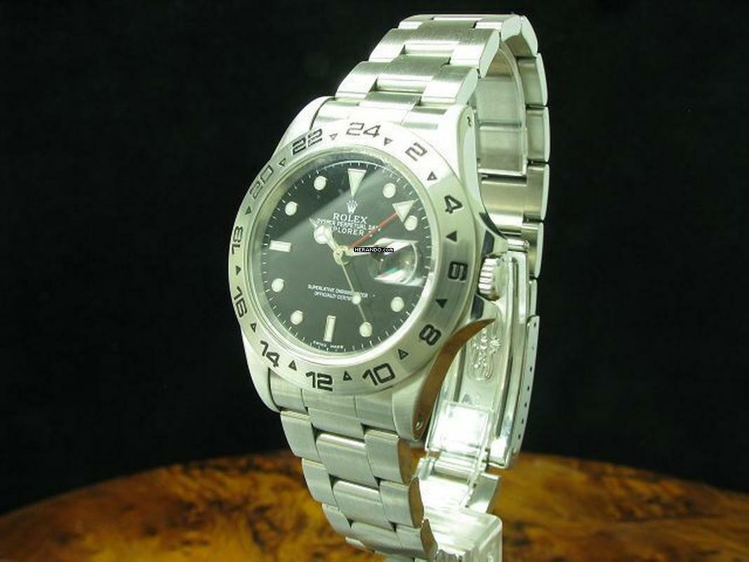 Thumbnail von Rolex Explorer II Edelstahl Automatic Herrenuhr / Revision 01/2022 / Ref 16550 </h1>