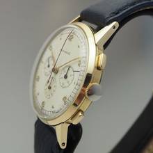 Thumbnail von Movado 95 Chronograph Vintage Ref.: 49036 Gold 14k/585 Cal.95 </h1>