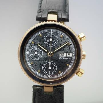  Gérald Genta Gefica Chronograph G2989.7 Bronze Genta Serviced </h1> 