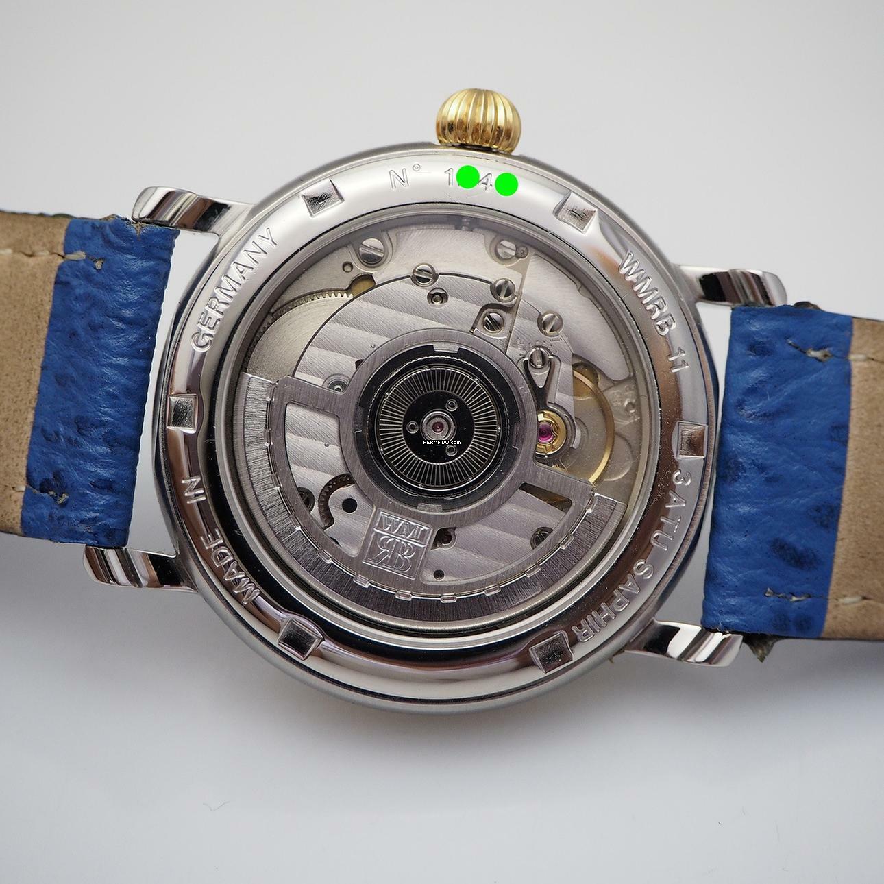 Thumbnail von Rainer Brand Panama GMT Automatic Stahl/Gold 18k Serviced </h1>