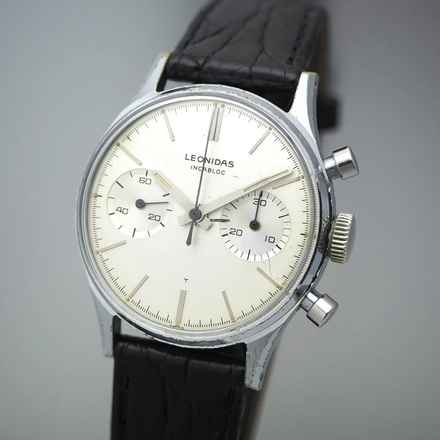  Heuer Leonidas Chronograph Vintage 2-Register 1960 </h1> 