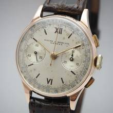 Thumbnail von Baume & Mercier Chronograph Vintage Rosegold 18k/750