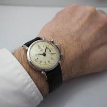 Thumbnail von Lamont Chronograph Vintage 1950 Stahl Venus 175