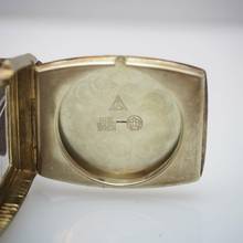 Thumbnail von Alpina Unisex Rectangular Vintage Handwound Gold 14K/585