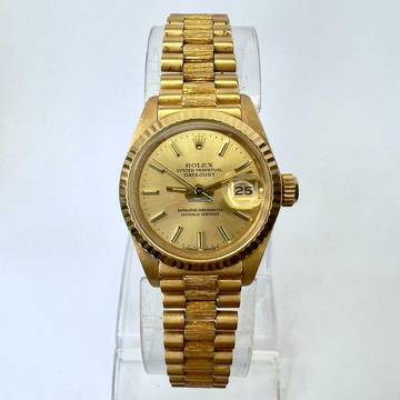  Rolex Datejust OYSTER PERPETUAL DATEJUST Presidential Automatic 26mm 18K Yellow Gold Watch </h1> 