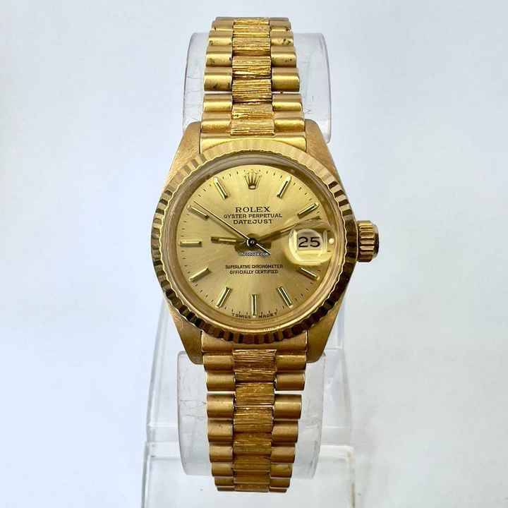  Rolex Datejust OYSTER PERPETUAL DATEJUST Presidential Automatic 26mm 18K Yellow Gold Watch </h1> 