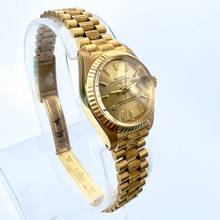 Thumbnail von Rolex Datejust OYSTER PERPETUAL DATEJUST Presidential Automatic 26mm 18K Yellow Gold Watch </h1>