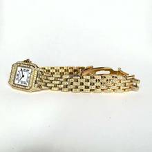 Thumbnail von Cartier Panthère 23mm 18K Yellow Gold 3.5TCW Diamond Watch </h1>
