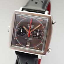 Thumbnail von Heuer Monaco Steve McQueen vintage Chronograph Ref.1133 </h1>