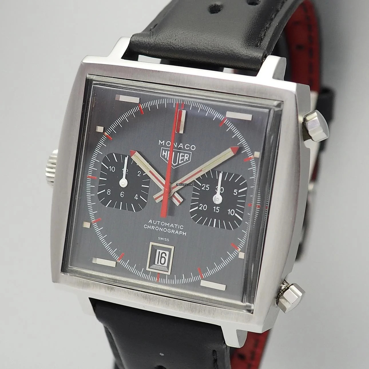 Heuer Monaco Steve McQueen vintage Chronograph Ref.1133 </h1>