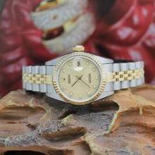 Thumbnail von Rolex Lady-Datejust Stahl/Gold Ref :69173 Rolex Box von 1987 </h1>