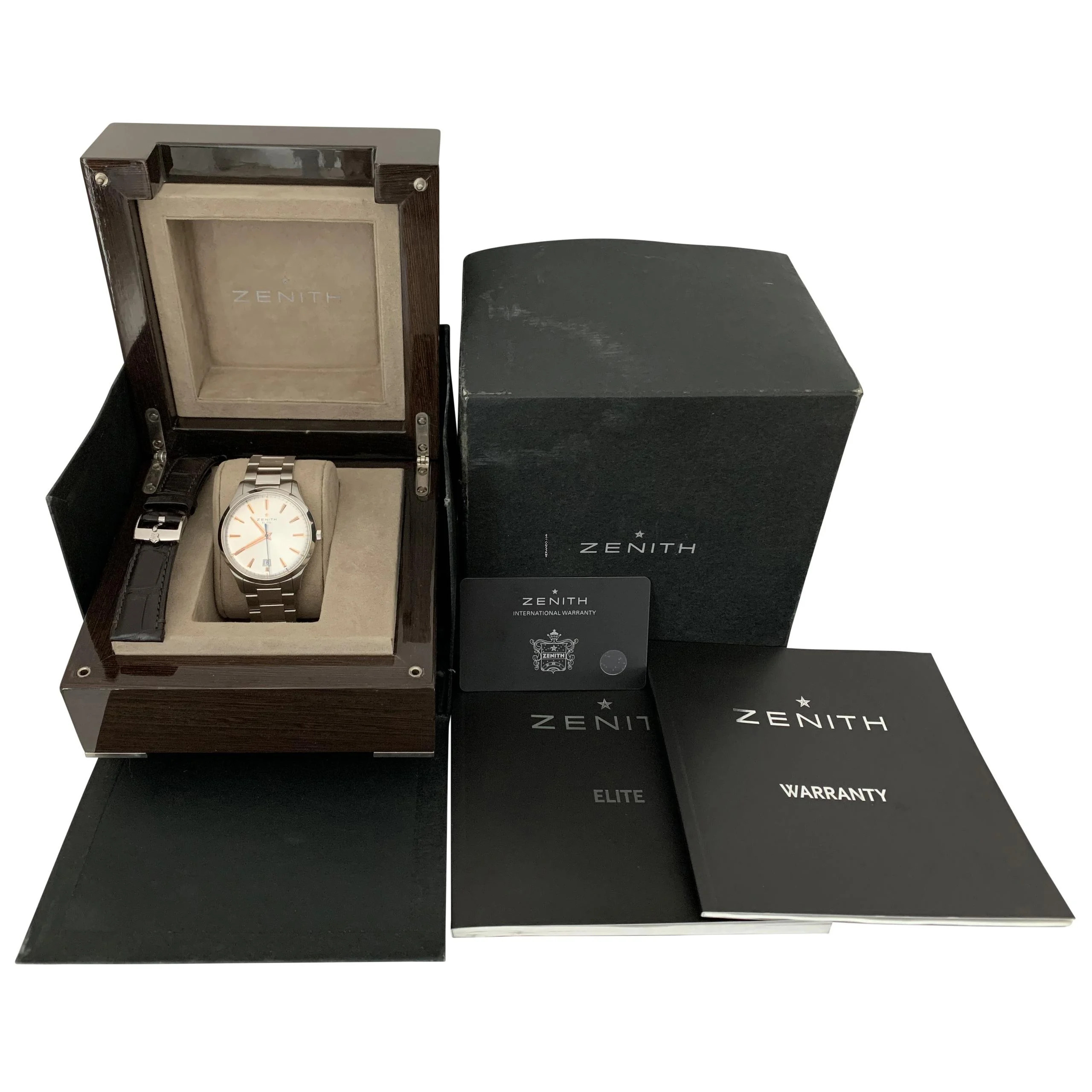 Thumbnail von Zenith Captain Central Second Elite Captain 03.2020.670.01 Central Second Full Set 2011’s </h1>