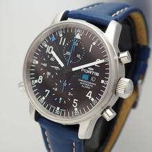 Thumbnail von Fortis F-43 Flieger Chronograph Alarm 599.70.11 Platin 950 LIMITED EDITION Ultra Rare Limited Edition 100