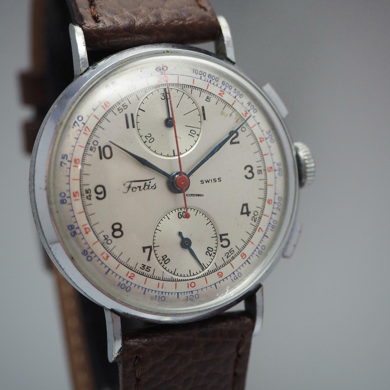 Thumbnail von Fortis Chronograph Vintage Valjoux 92 </h1>